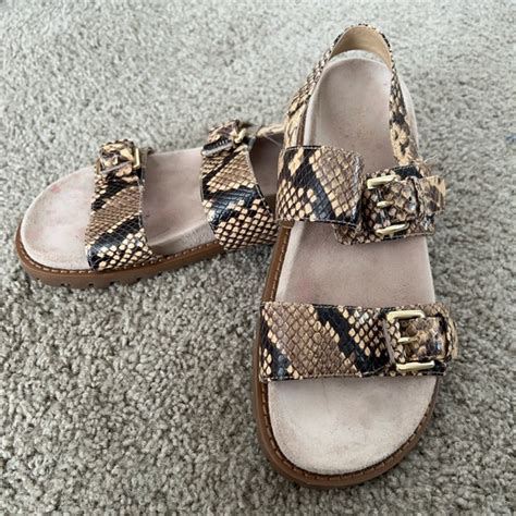 michael kors judd|Judd Snake Embossed Leather Sandal .